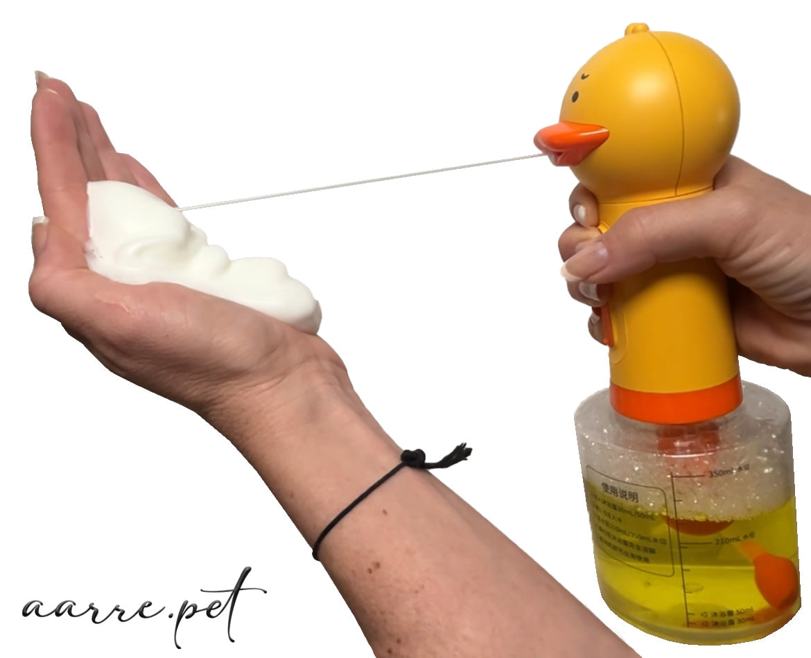 Shampoonvaahdotin ankka