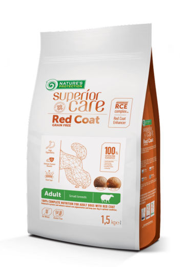 SC DOG RED Coat Lammas mini 1,5kg