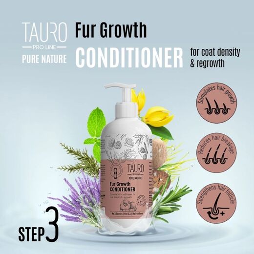 TPL Pure Nature Fur Growth hoitoaine, 400ml