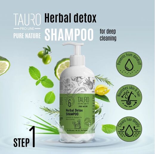 TPL Pure Nature yrtti-detox shampoo, 400ml