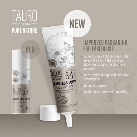 TAURO PRO LINE PURE NATURE STAINLESS LOOK 3IN1