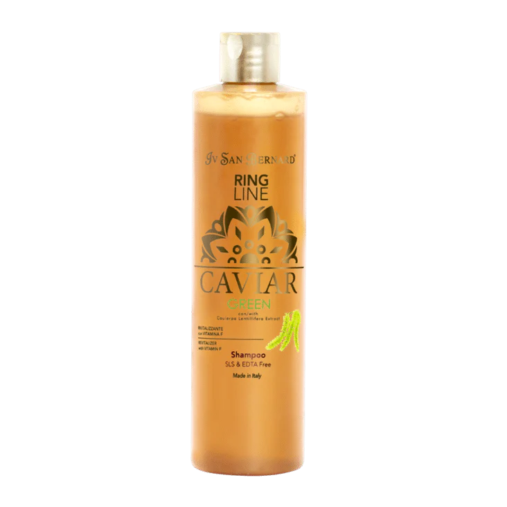 SHAMPOO CAVIAR GREEN, SLS-EDTA-VAPAA, KASVIPOHJAINEN 1000ml